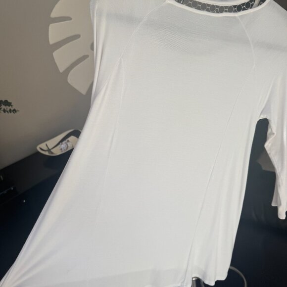 Ellie Tahari Top with Neckline Detail - Picture 5 of 5